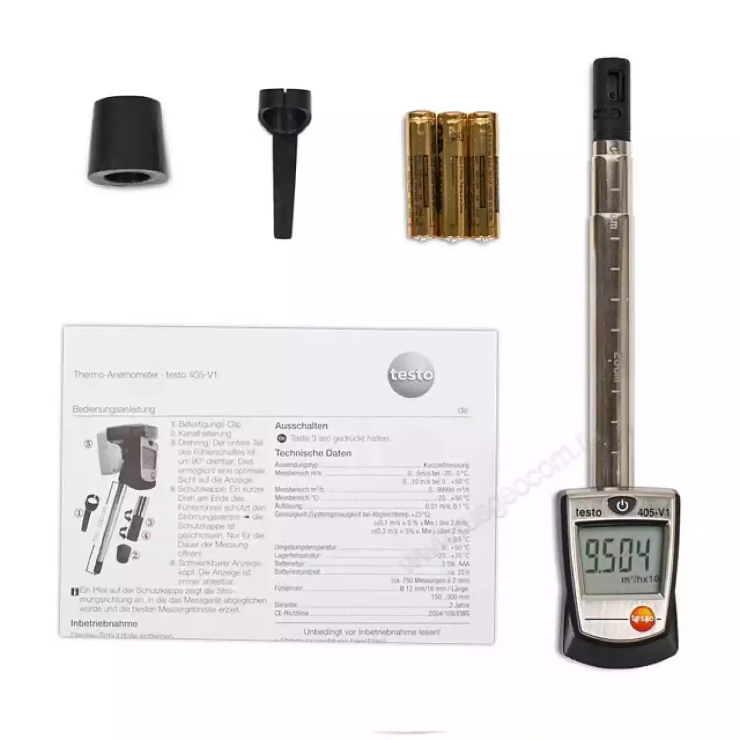 Термоанемометр Testo 405 V1 - 3