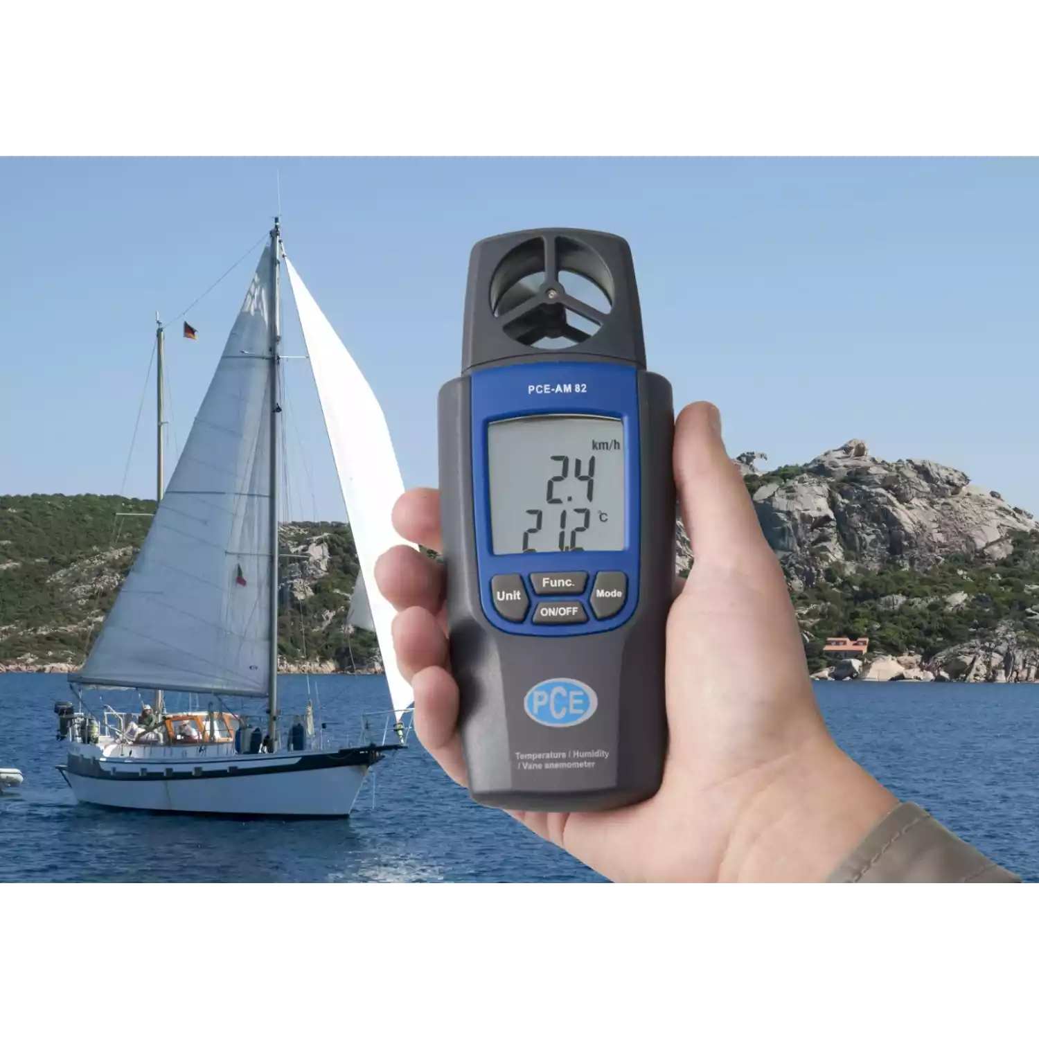 Термоанемометр РСЕ-AM 82 - 2