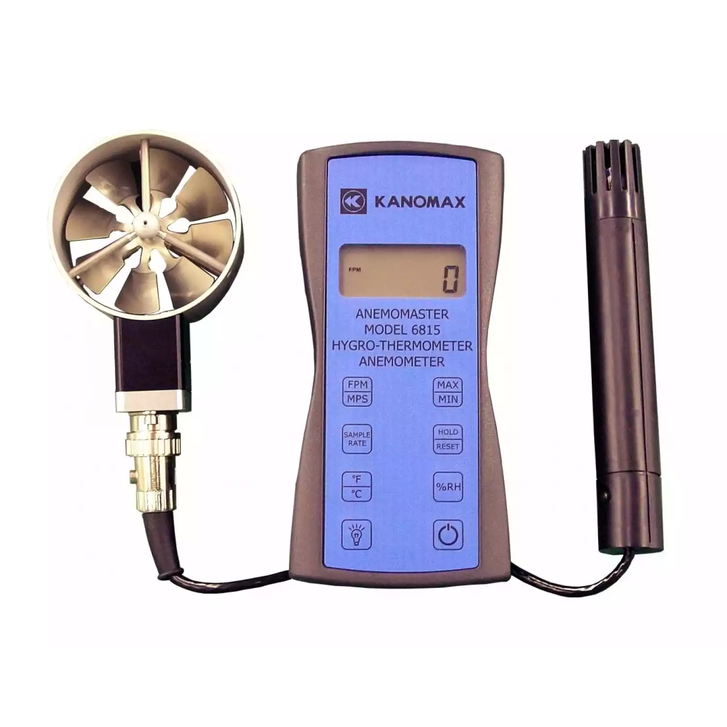 Термоанемометр с крыльчаткой и зондом КМ 6815 - 1