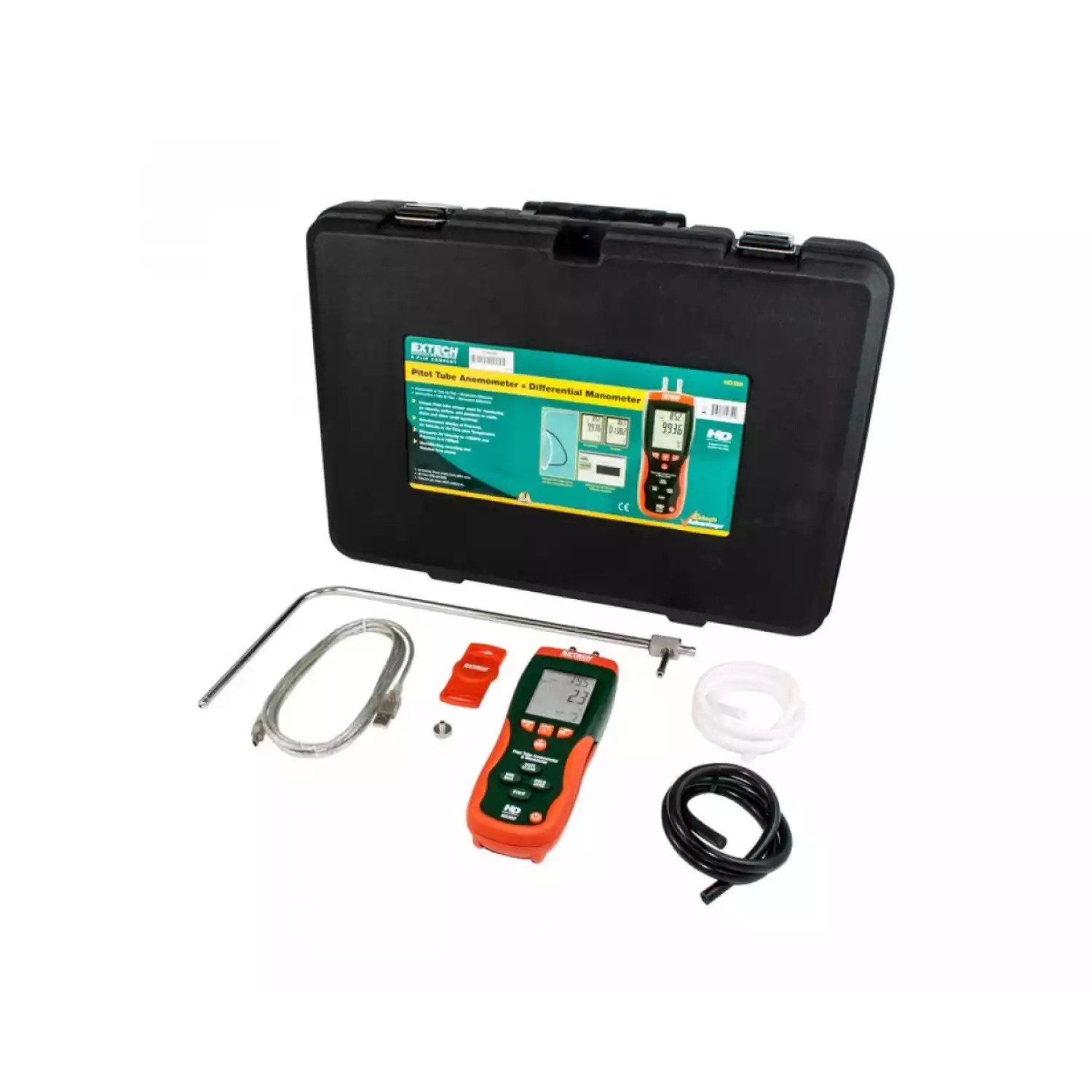 Анемометр Пито + Дифференциальный манометр Extech HD350 - 2