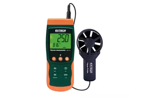 Термоанемометр/регистратор с вентилятором Extech SDL310