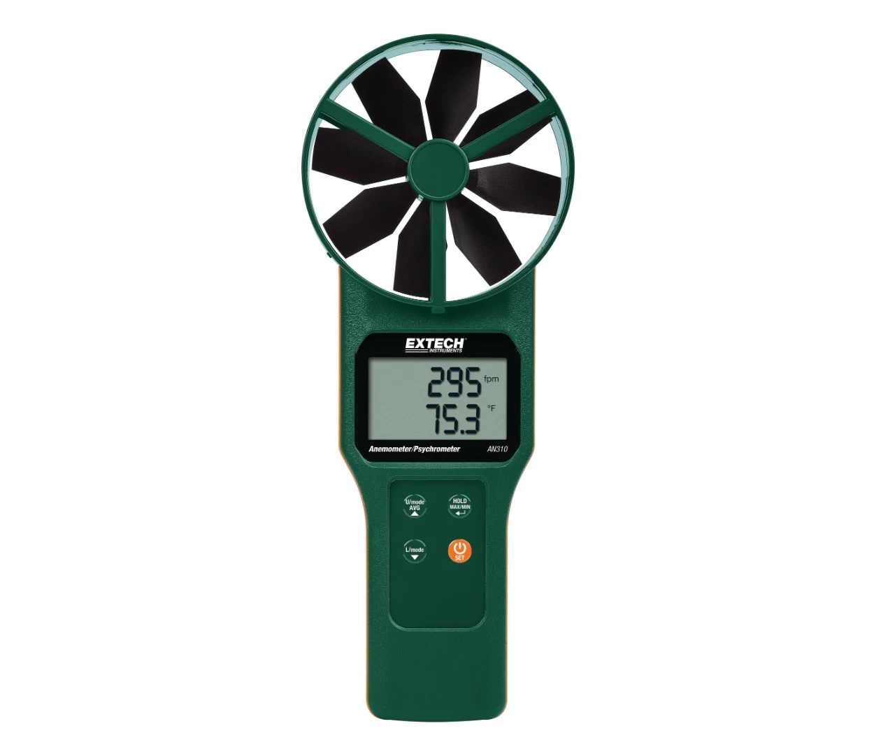 Extech AN310 - Термо/Гигро/Анемометр, измеритель точки росы и температуры по мокрому термометру - 1