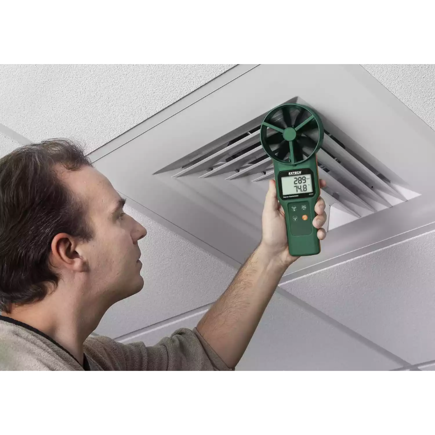 Extech AN310 - Термо/Гигро/Анемометр, измеритель точки росы и температуры по мокрому термометру - 2