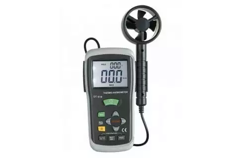 Измеритель скорости воздуха и температуры DT-618