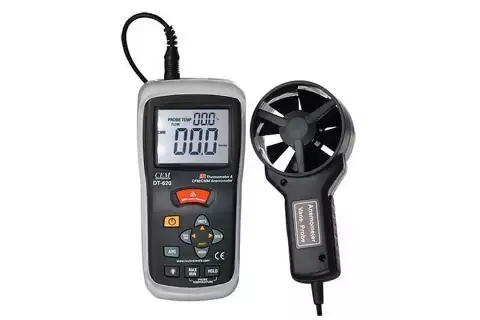 Измеритель скорости воздуха и температуры DT-620