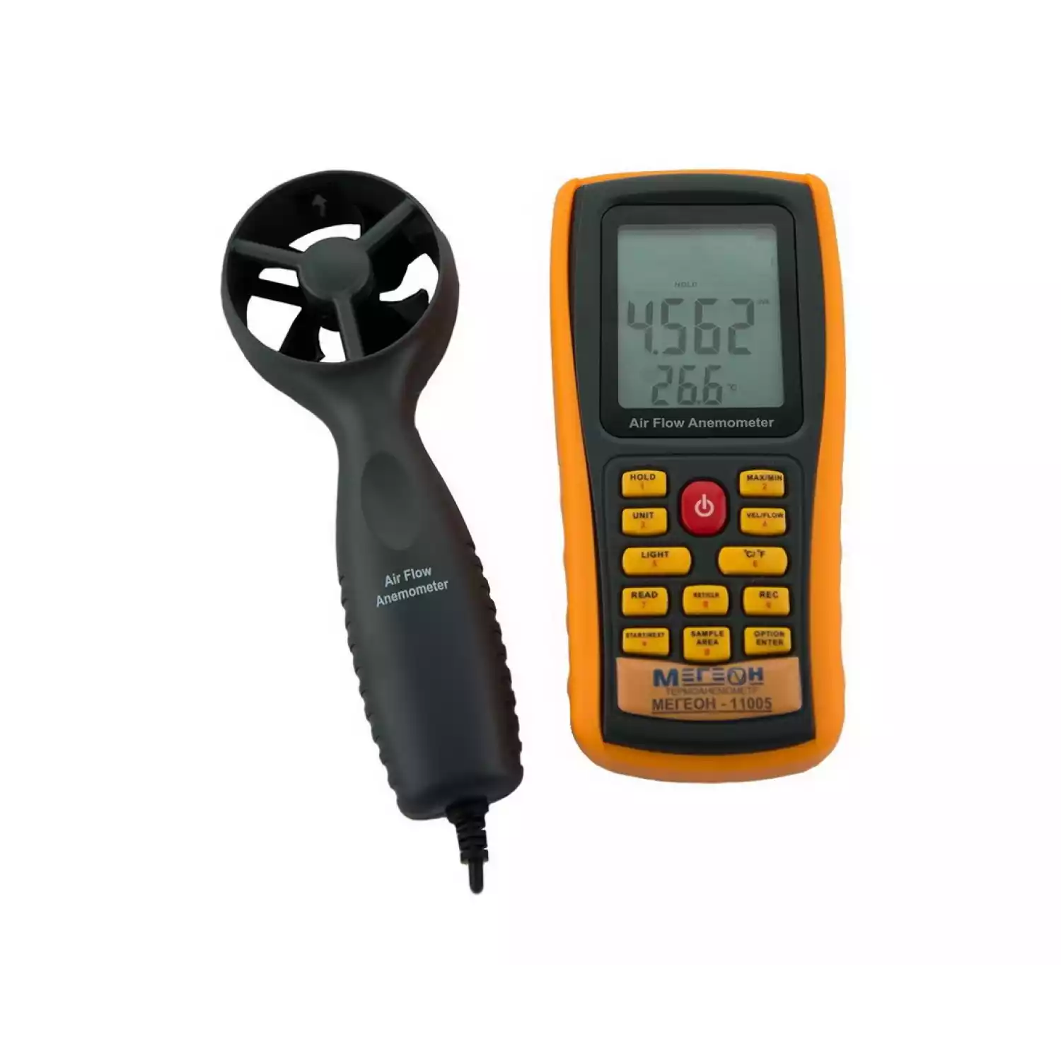 Термоанемометр с выносным датчиком Мегеон 11005 - 1