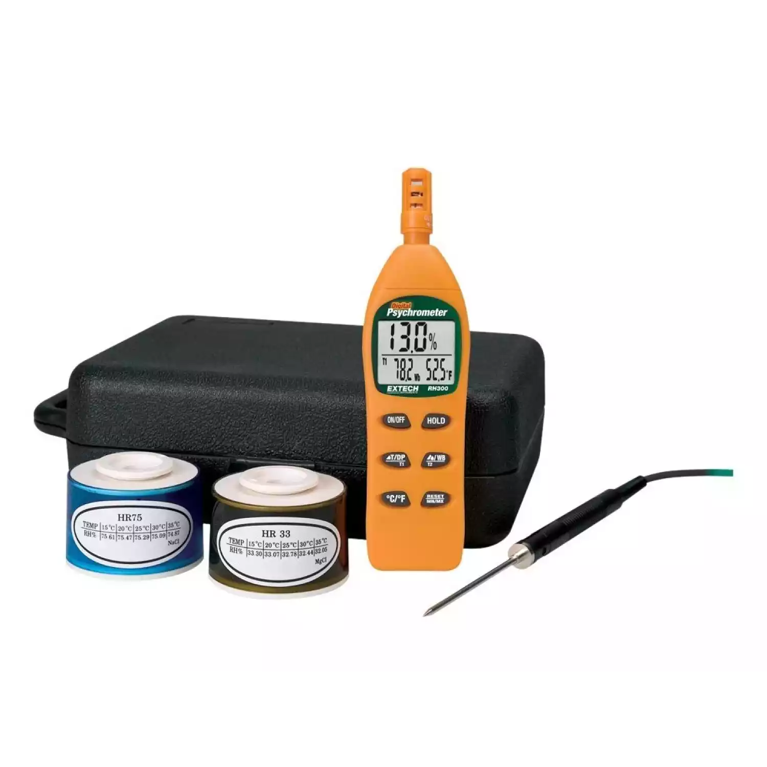 Цифровой Гигротермометр-психрометр Extech RH300 - 2