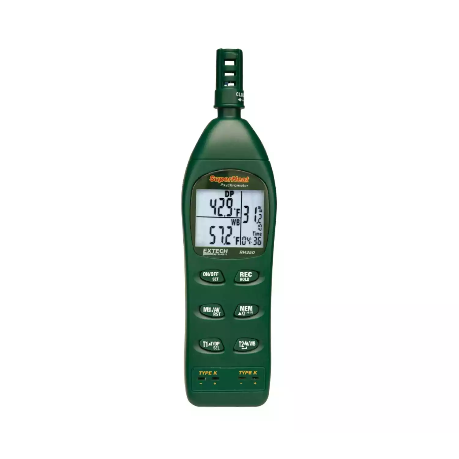 Психрометр для работы при высоких температурах Extech RH350 - 1