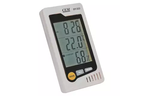 Измеритель температуры и влажности DT-322