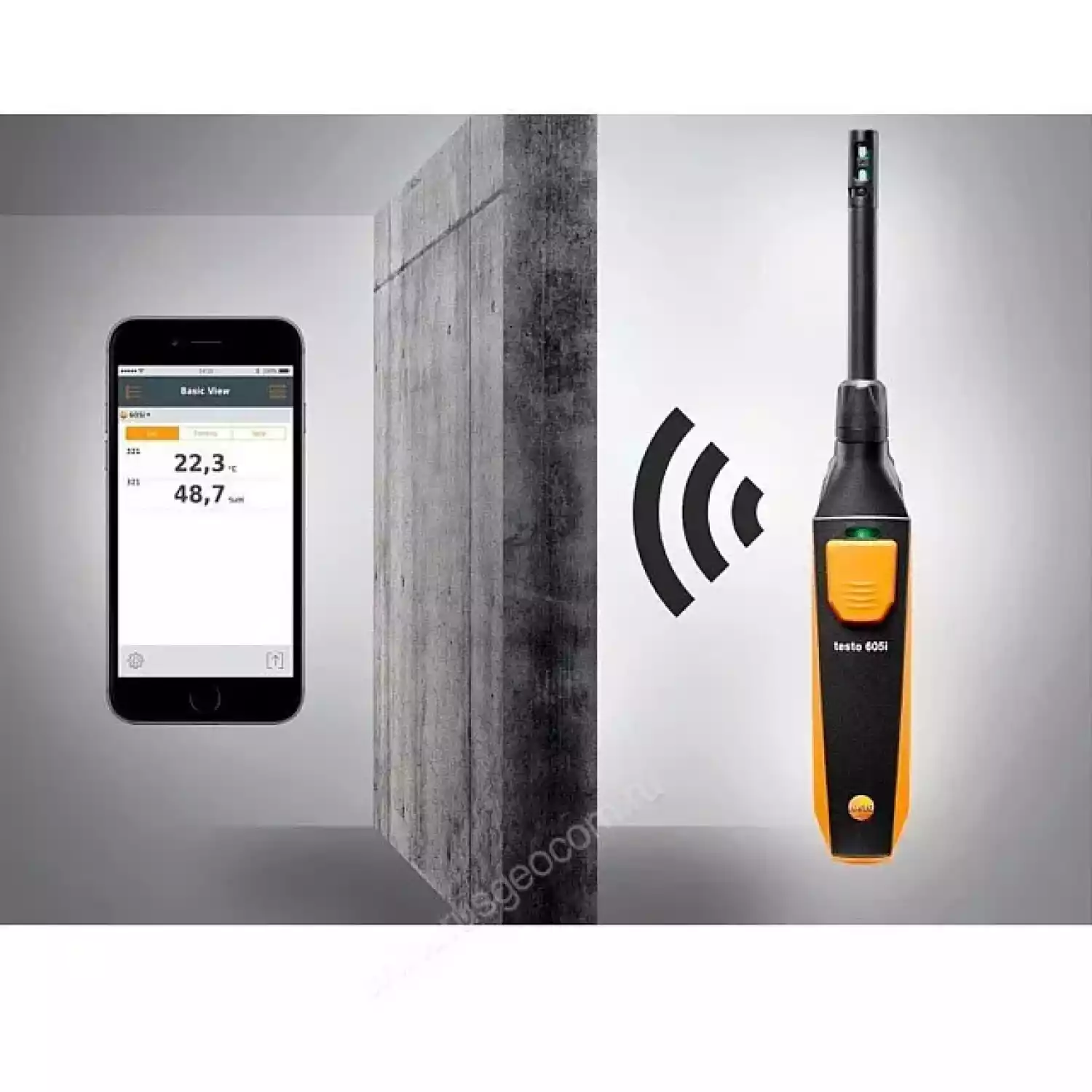 Смарт-зонд термогигрометр Testo 605i 2 Gen - 7