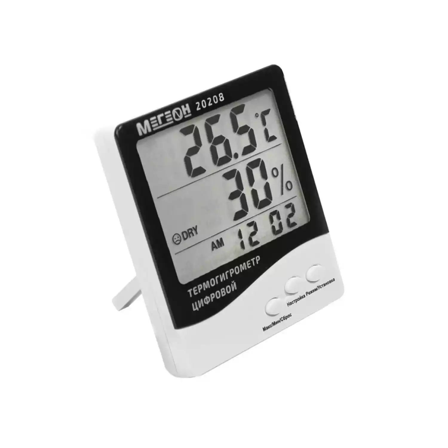 Термогигрометр настольный Мегеон 20208 - 1
