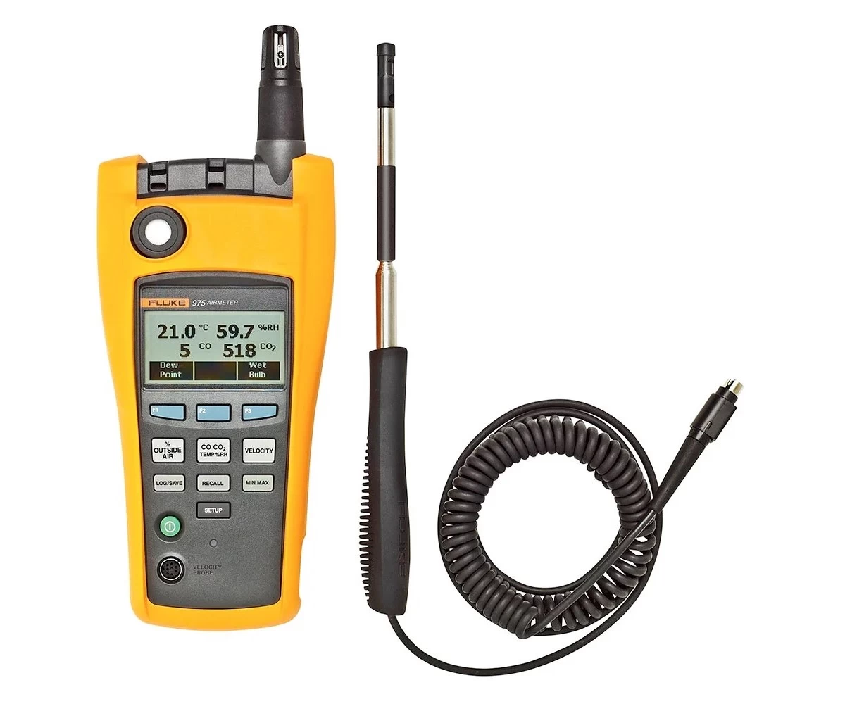 Fluke 975V Тестер воздуха с датчиком скорости - 2