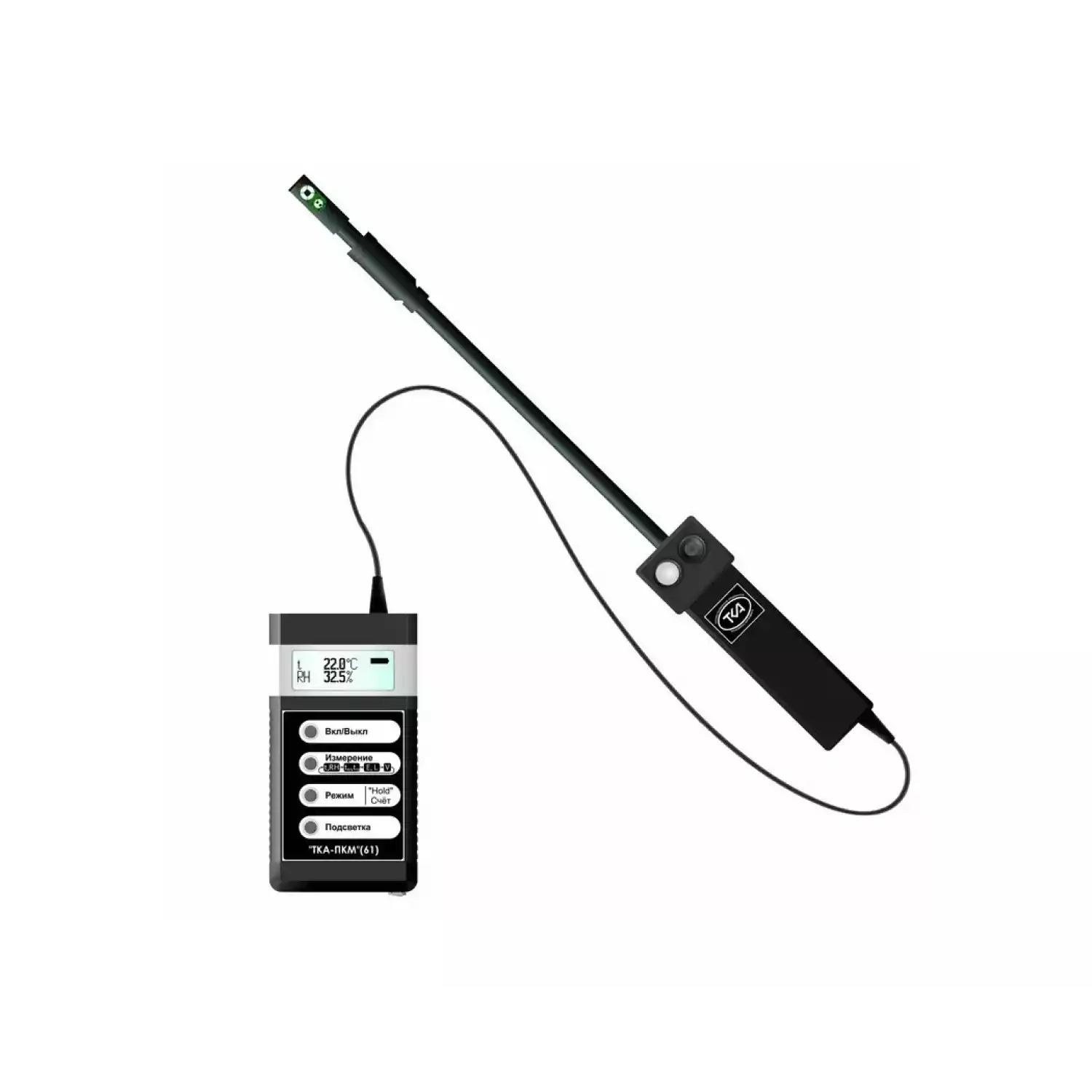 Анемометр + Термогигрометр + Люксметр + Яркомер ТКА-ПКМ (61) - 1