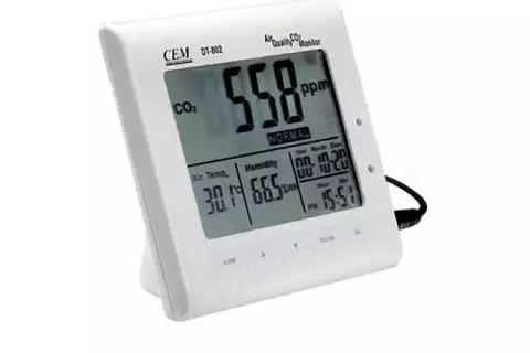 Газоанализатор CO2, температуры, влажности DT-802