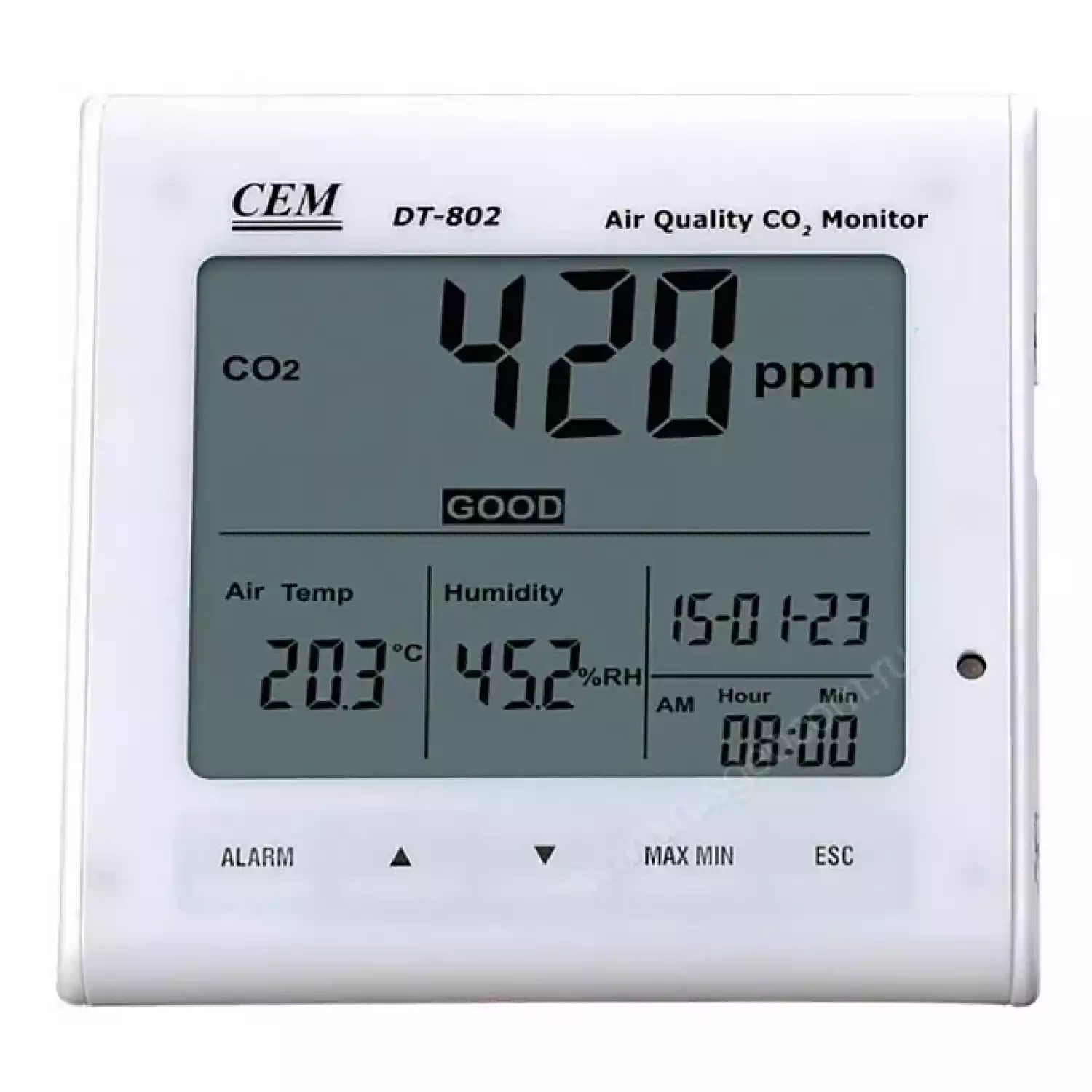 Газоанализатор CO2, температуры, влажности DT-802 - 3