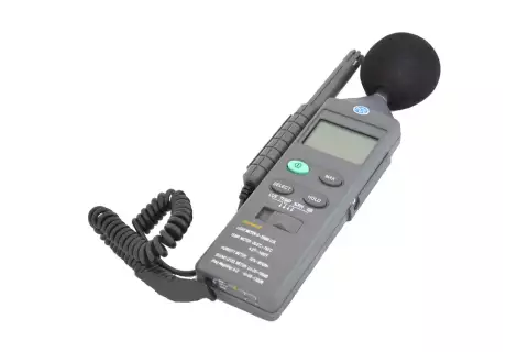 Шумомер, люксметр и измеритель влажности PCE-EM882