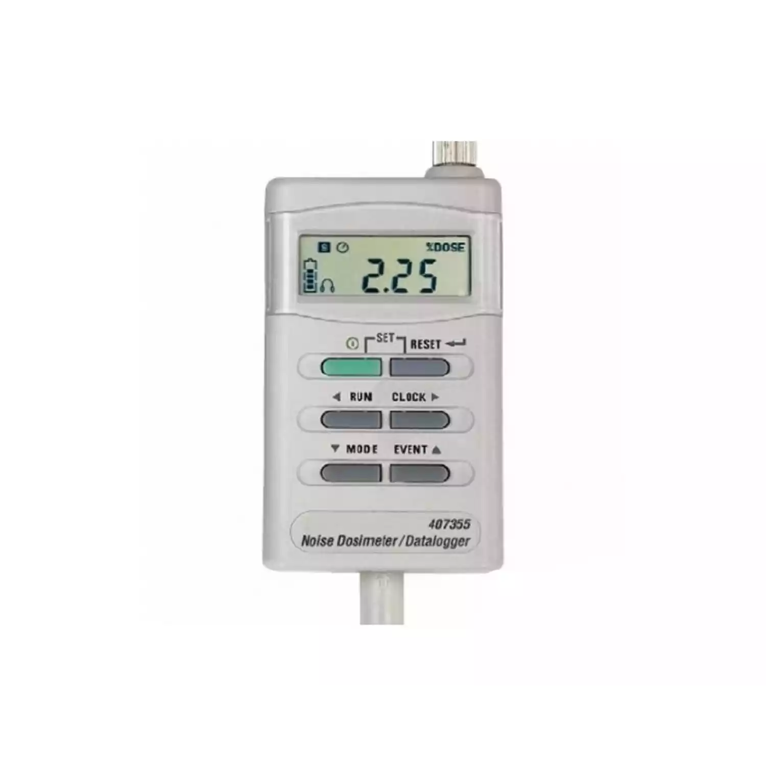Индивидуальный регистратор-дозиметр шума Extech 407355 - 2