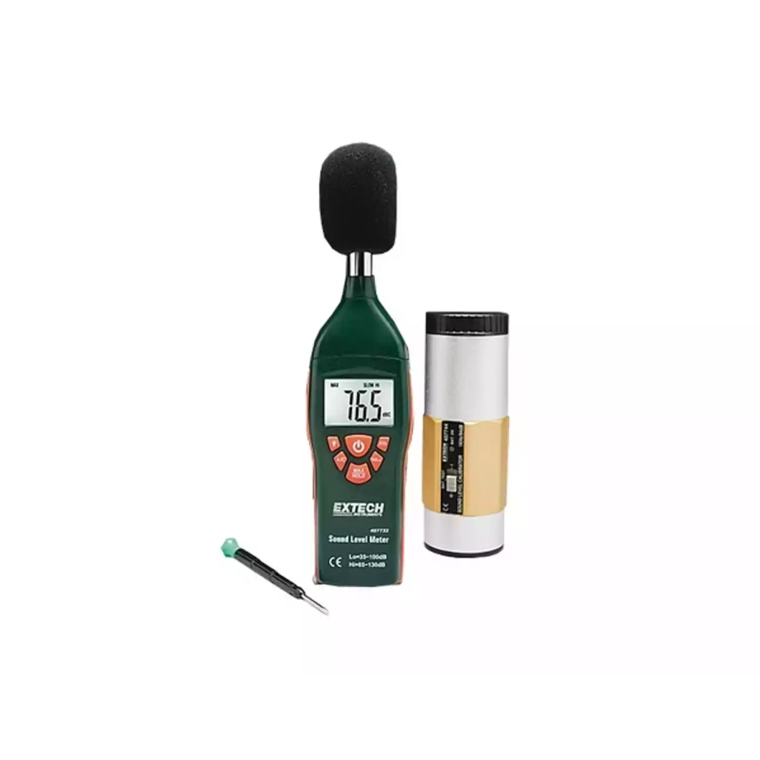 Комплект измеритель шума/калибратор звука Extech 407732-KIT - 2