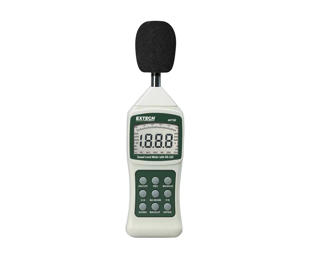Цифровой измеритель шума с ПК интерфейсом Extech 407750 - 1