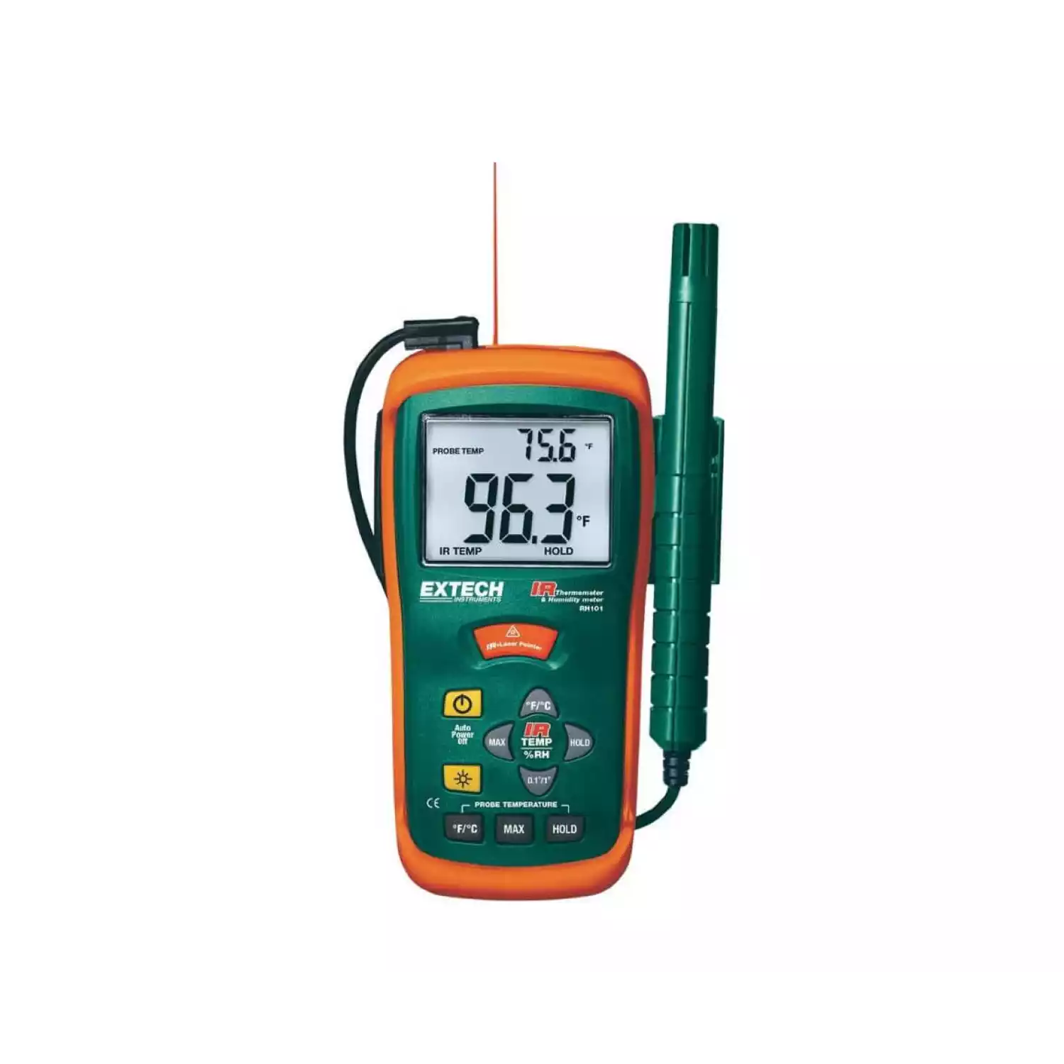 Гигрометр + Инфракрасный термометр Extech RH101 - 1