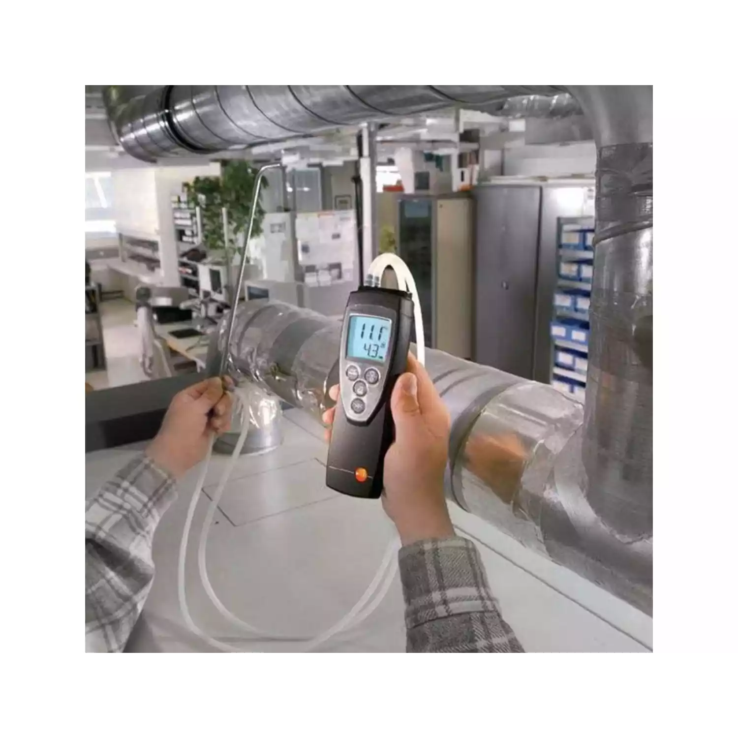 Дифференциальный манометр testo 512 от 0 до 200 гПа - 3