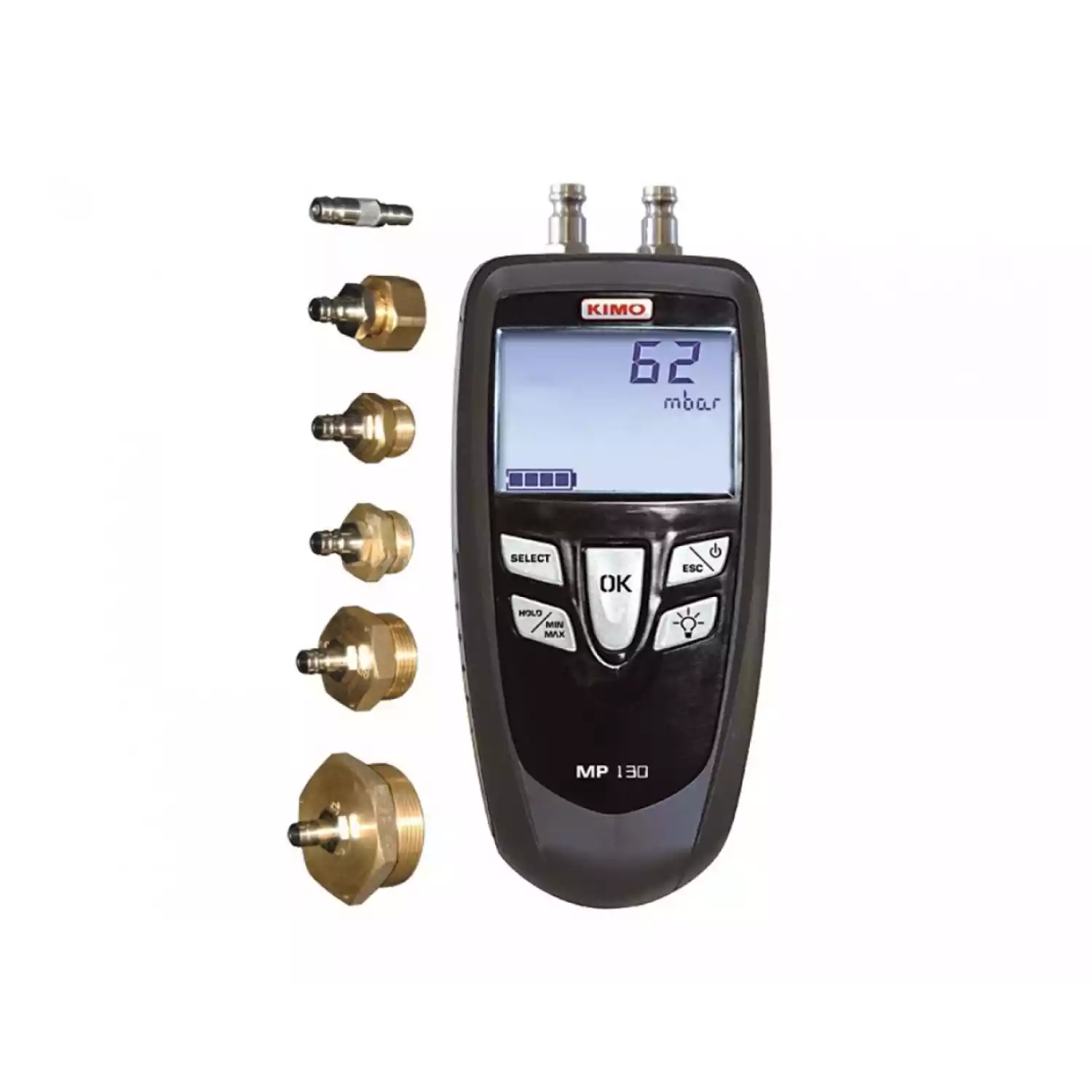 Манометр для контроля герметичности газовой сети KIMO MP 130 - 1