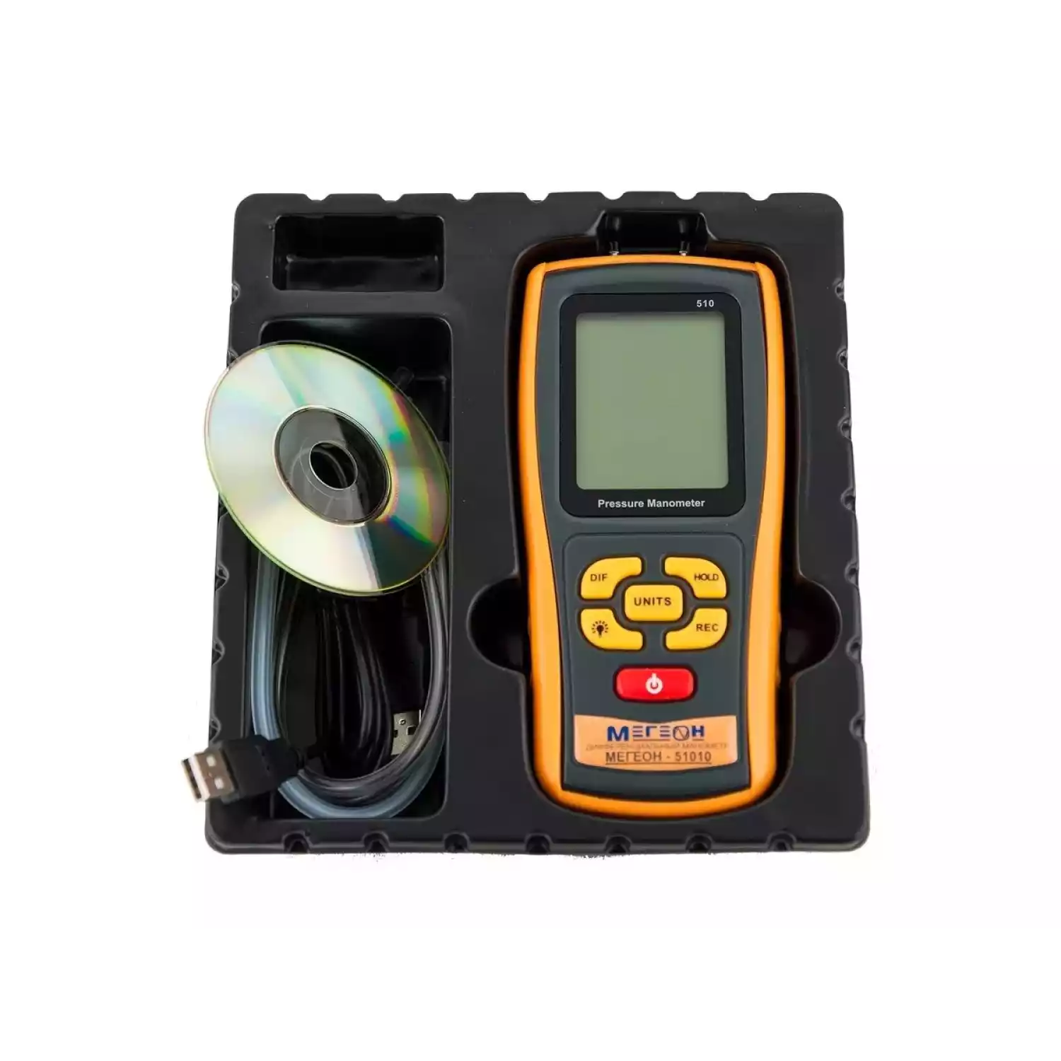 Дифференциальный цифровой манометр Мегеон 51010 - 4