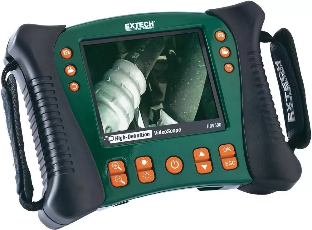 Поворотный беспроводной видеоэндоскоп (бороскоп) Extech HDV640W высокой степени разрешения - 1