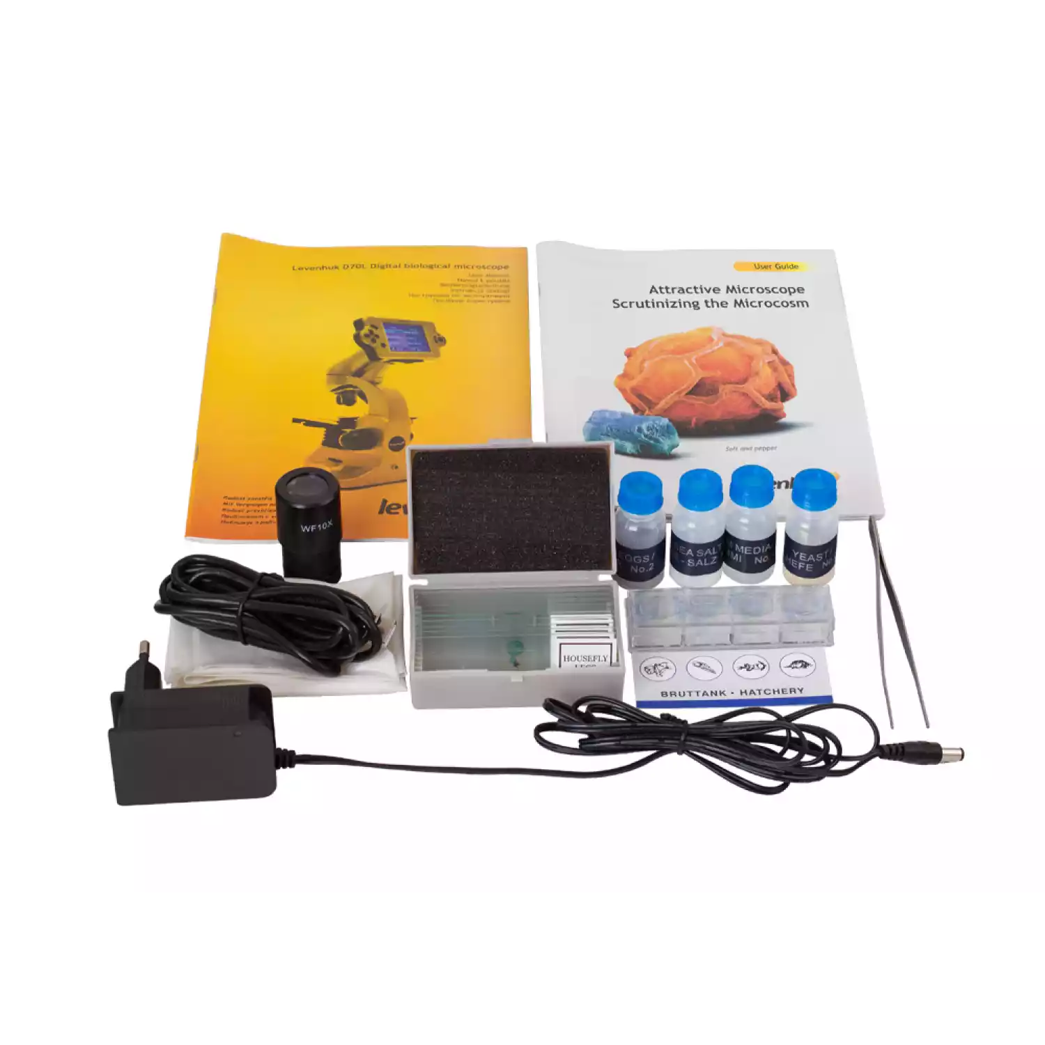 Микроскоп цифровой Levenhuk D70L - 4