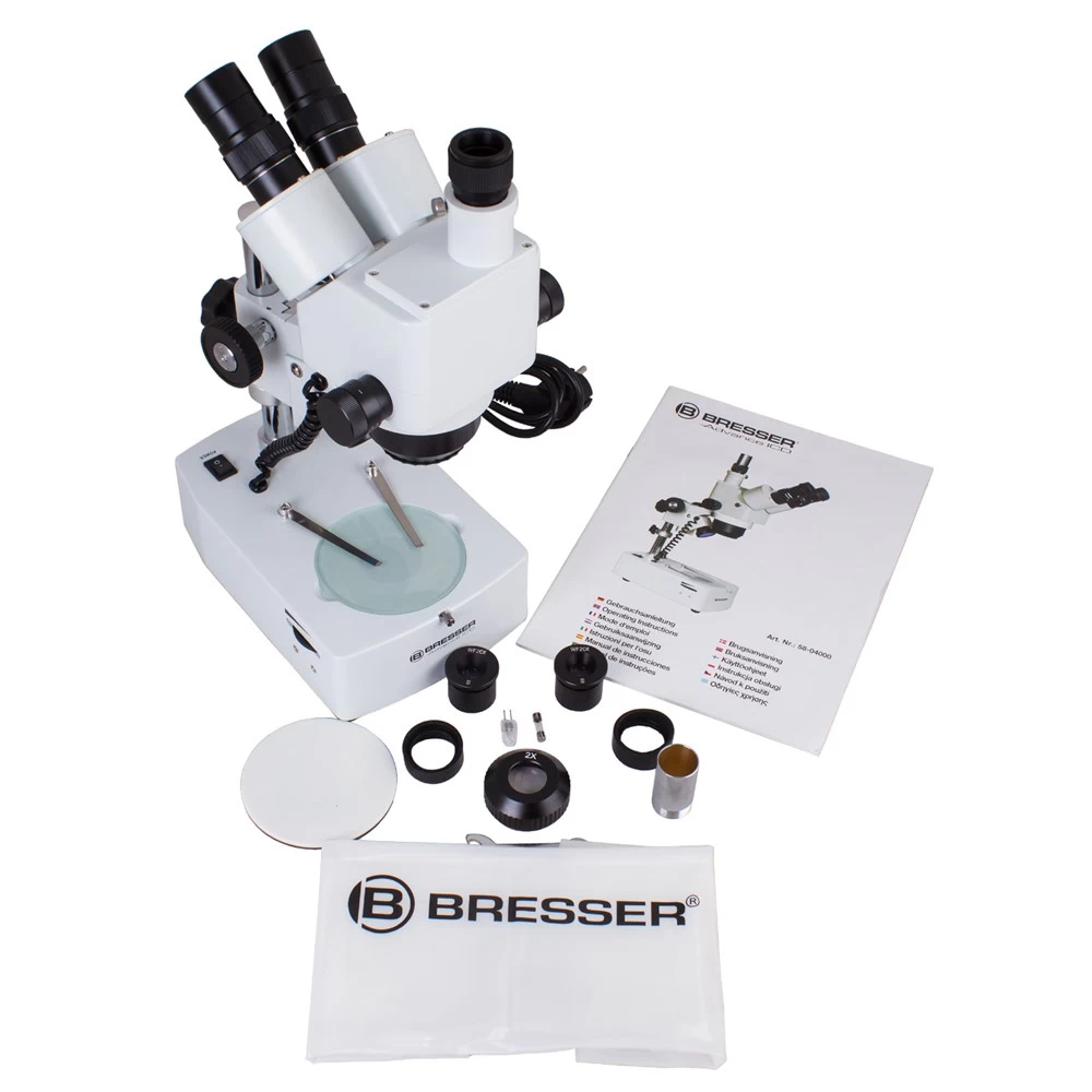 Микроскоп Bresser Advance ICD 10x-160x - 4
