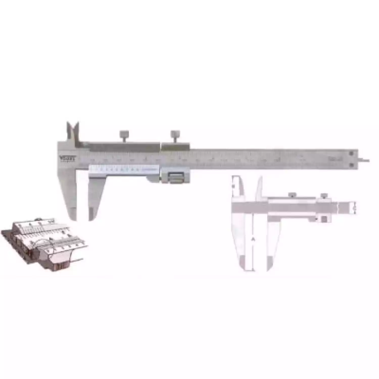 Штангенциркули Vogel с точной регулировкой и удлиненными губками - 1
