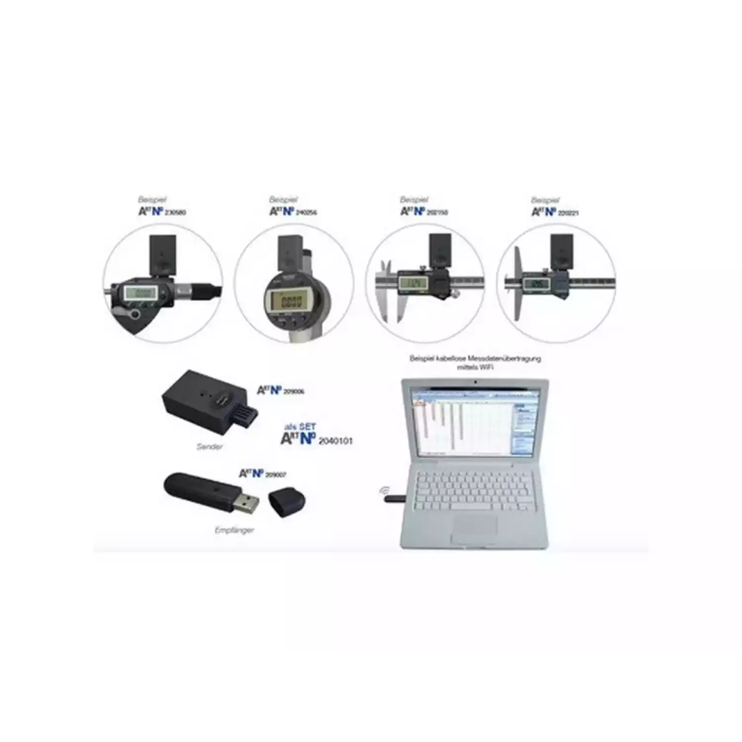 Комплект для передачи данных измерений по WiFi - 1