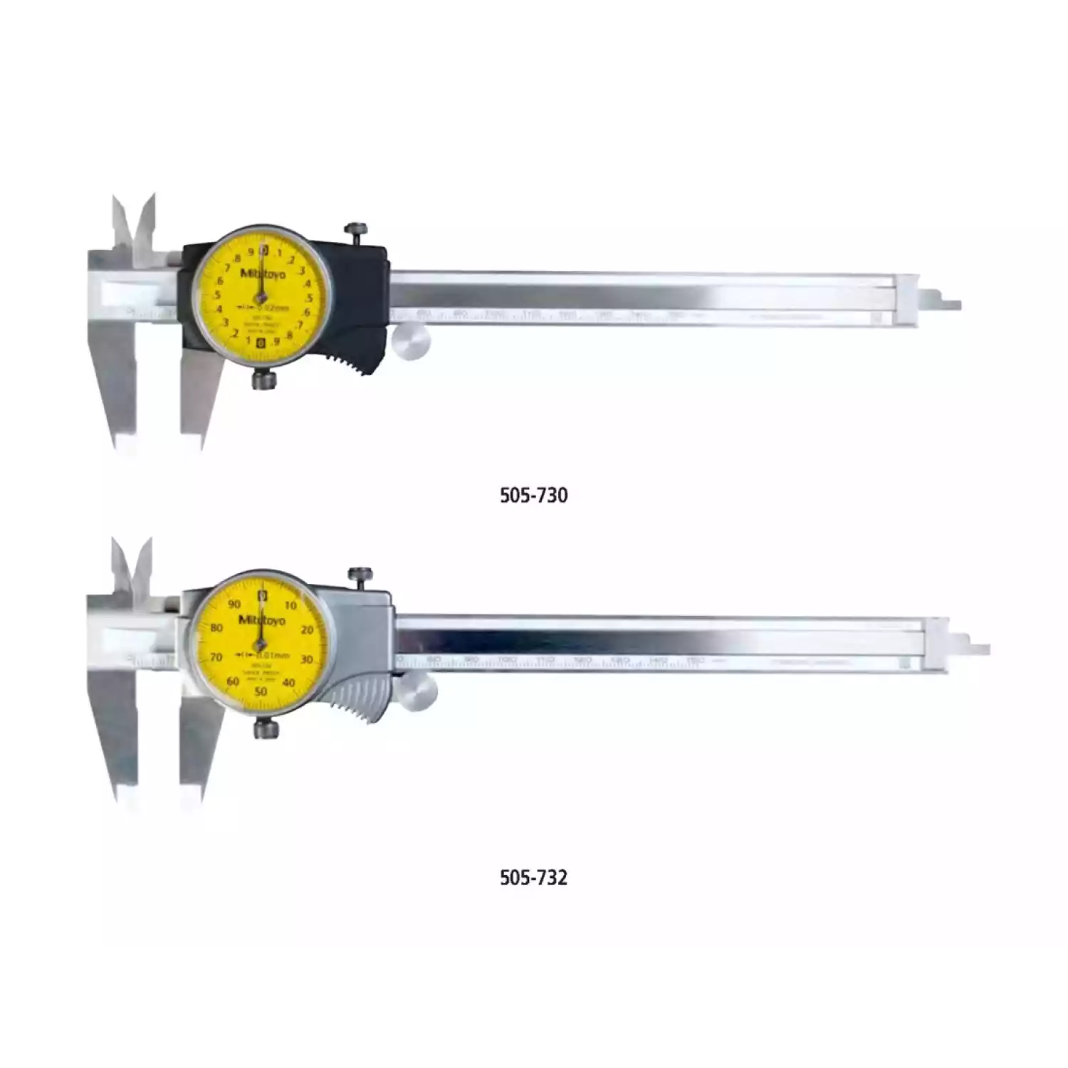 Штангенциркули с круговой шкалой Серия 505 - 1