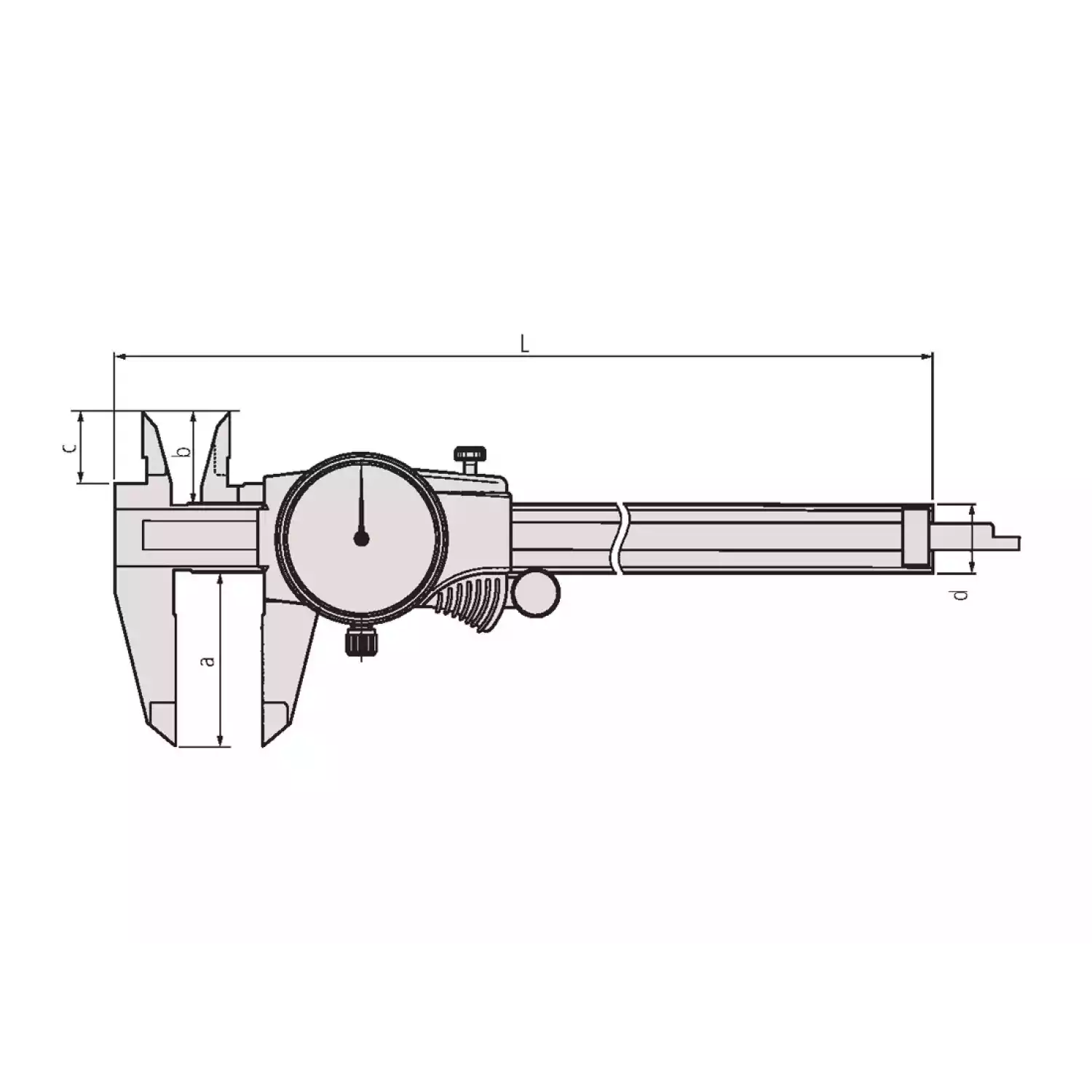 Штангенциркули с круговой шкалой Серия 505 - 2