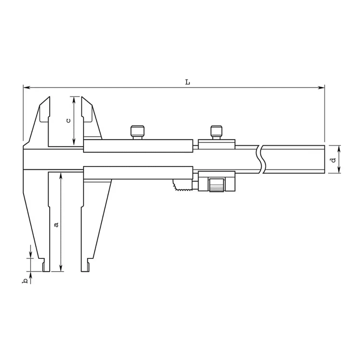 Штангенциркули нониусные со скруглёнными и стандартными губками - 2