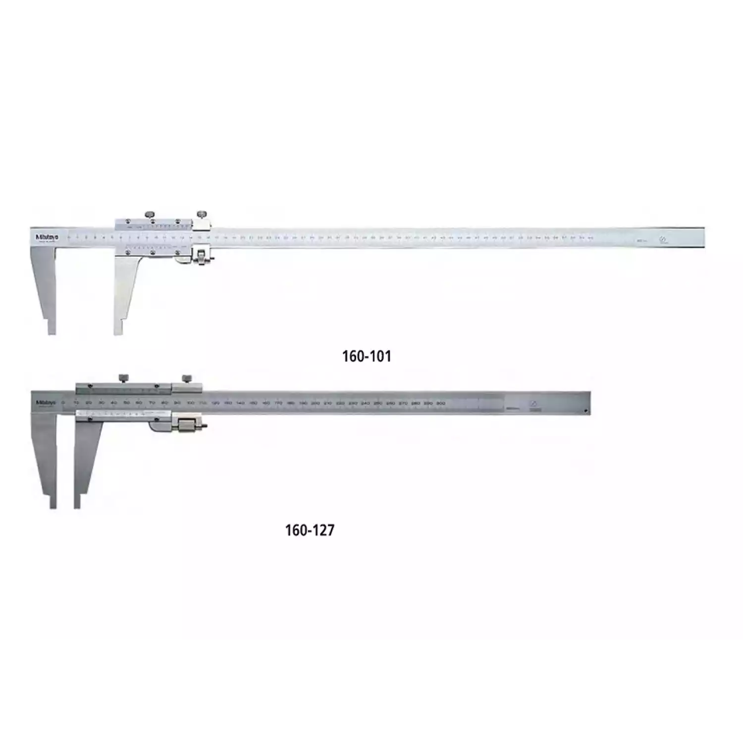 Штангенциркули нониусные со скруглёнными губками Серия 160 - 1