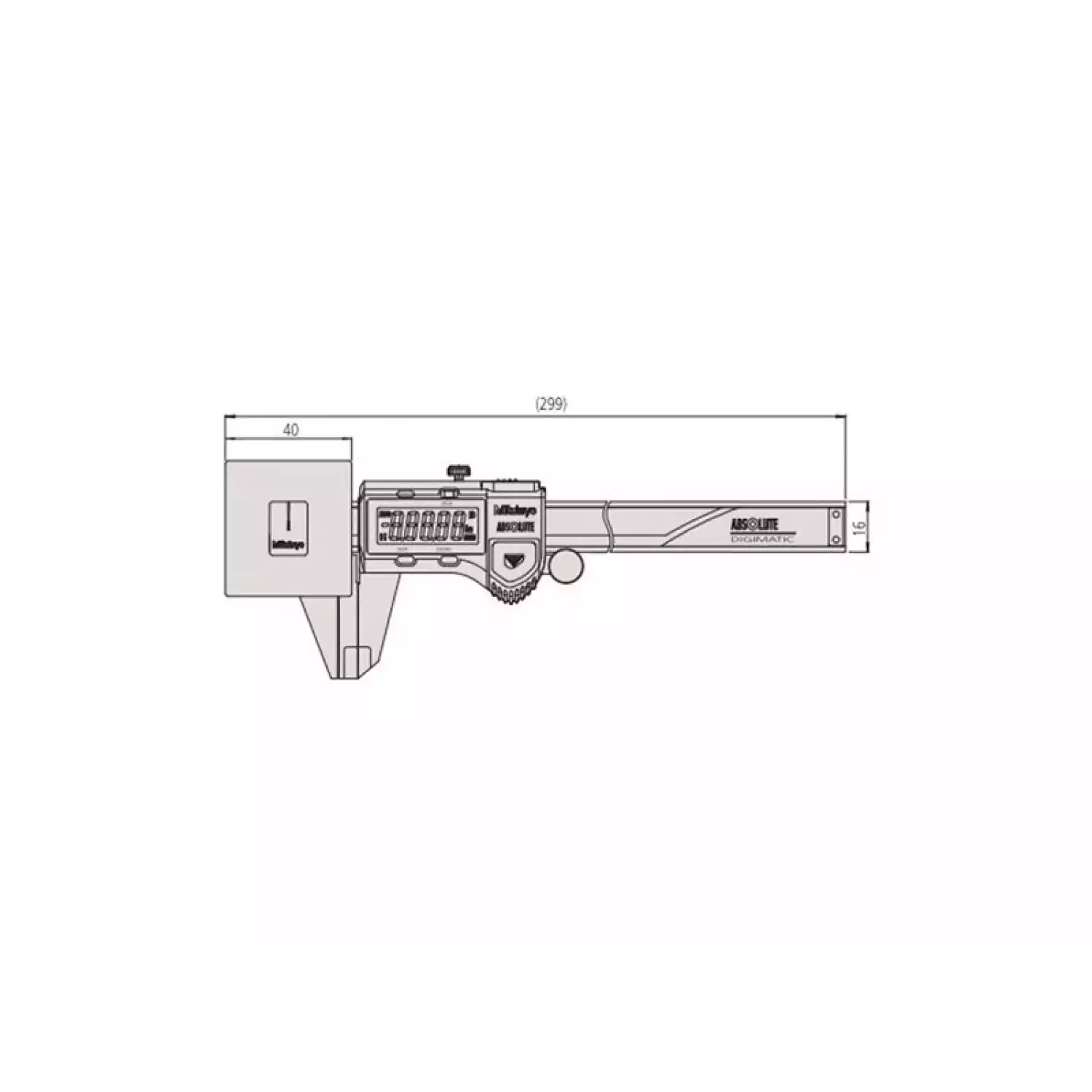 Штангенциркули ABSOLUTE Digimatic с постоянным измерительным усилием Серия 573 - 2