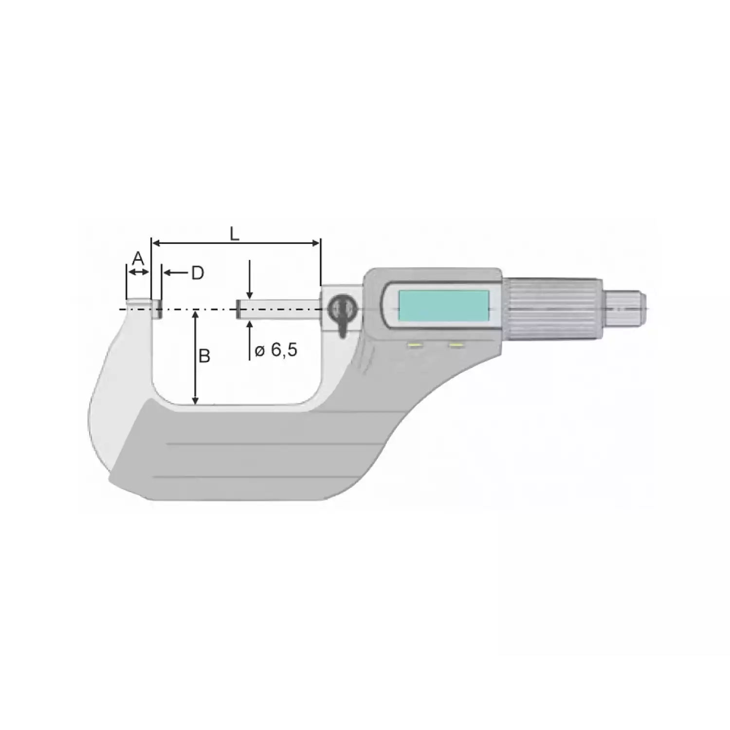 Микрометры Vogel цифровые с водо-пылезащитой IP 40 - 2