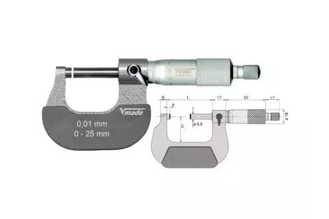Микрометры Vogel для простых измерений