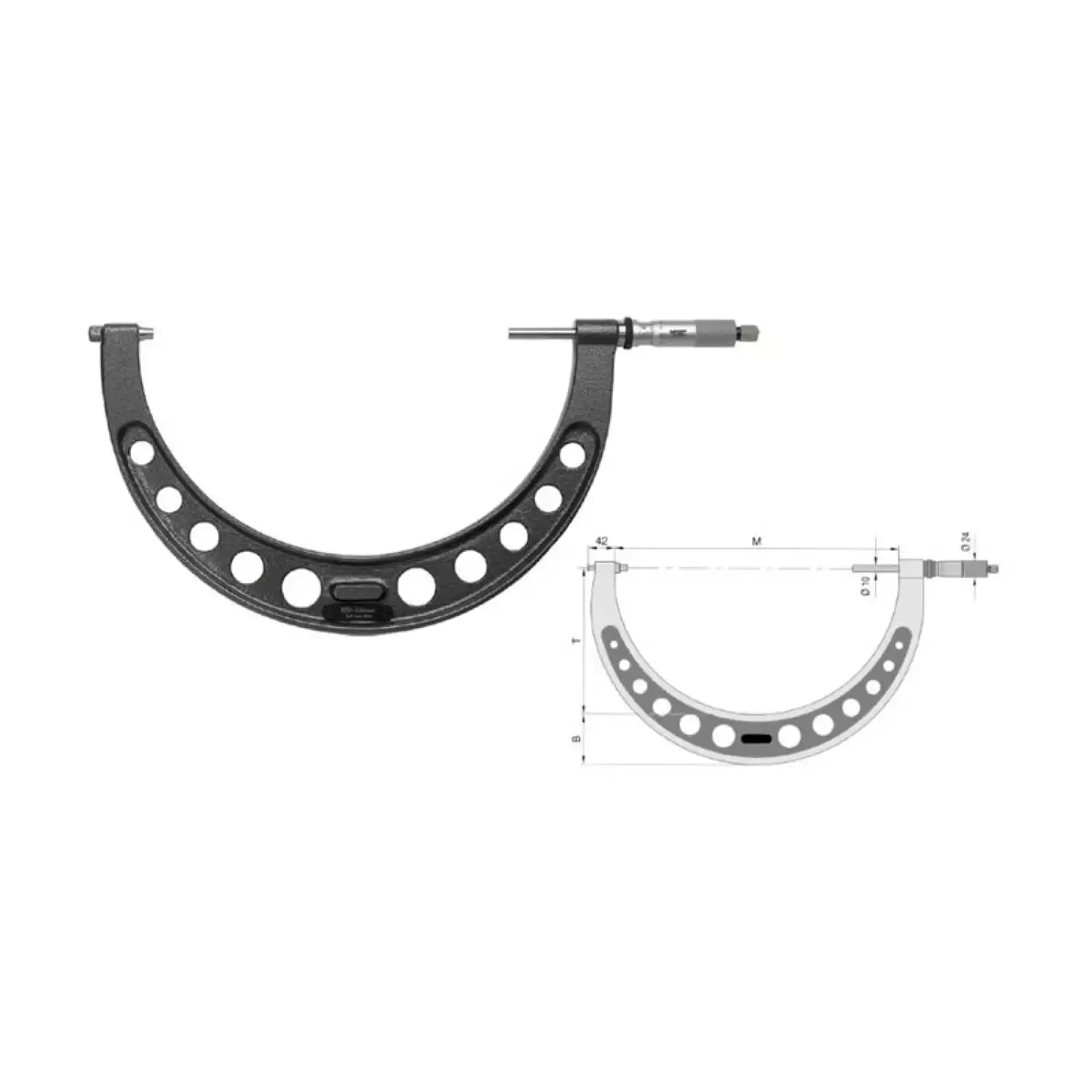 Микрометры Vogel с диапазоном измерения 50 мм - 1