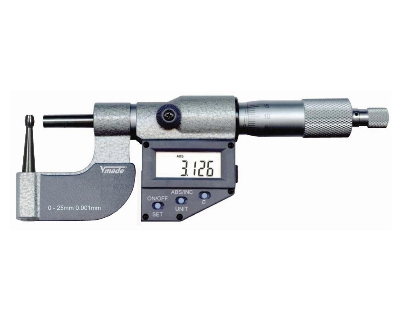 Микрометр Vogel цифровой для измерения толщин труб - 2