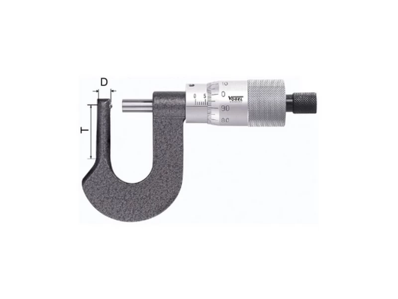 Микрометры Vogel для измерния толщин труб с глубокой скобой - 1