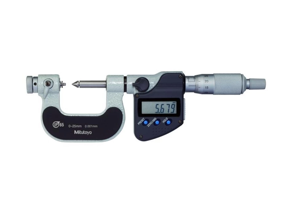 Микрометр Digimatic 326-261-10 со сменными наконечниками для измерения резьбы - 1