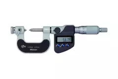 Микрометр Digimatic 326-261-10 со сменными наконечниками для измерения резьбы