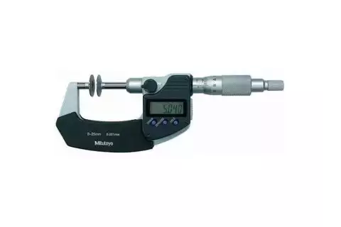Дисковый микрометр Digimatic 369-250 с невращающимся микровинтом