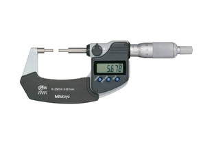 Микрометр Digimatic 331-251 со ступенчатыми измерительными поверхностями
