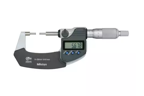 Микрометр Digimatic 331-251 со ступенчатыми измерительными поверхностями