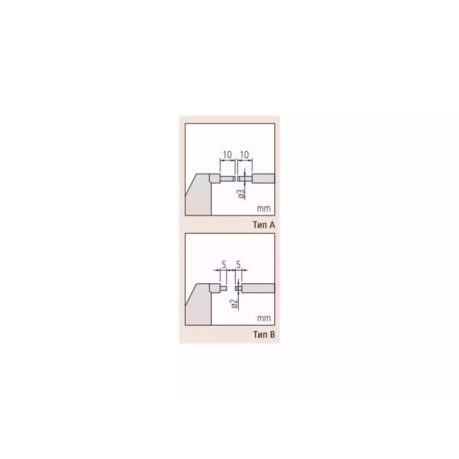 Микрометр 111-115 со ступенчатыми измерительными поверхностями - 2