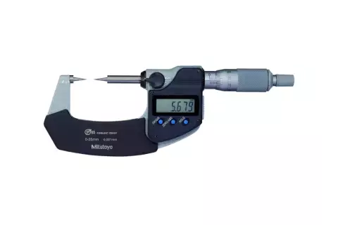Микрометр Digimatic 342-251 с точечными измерительными поверхностями