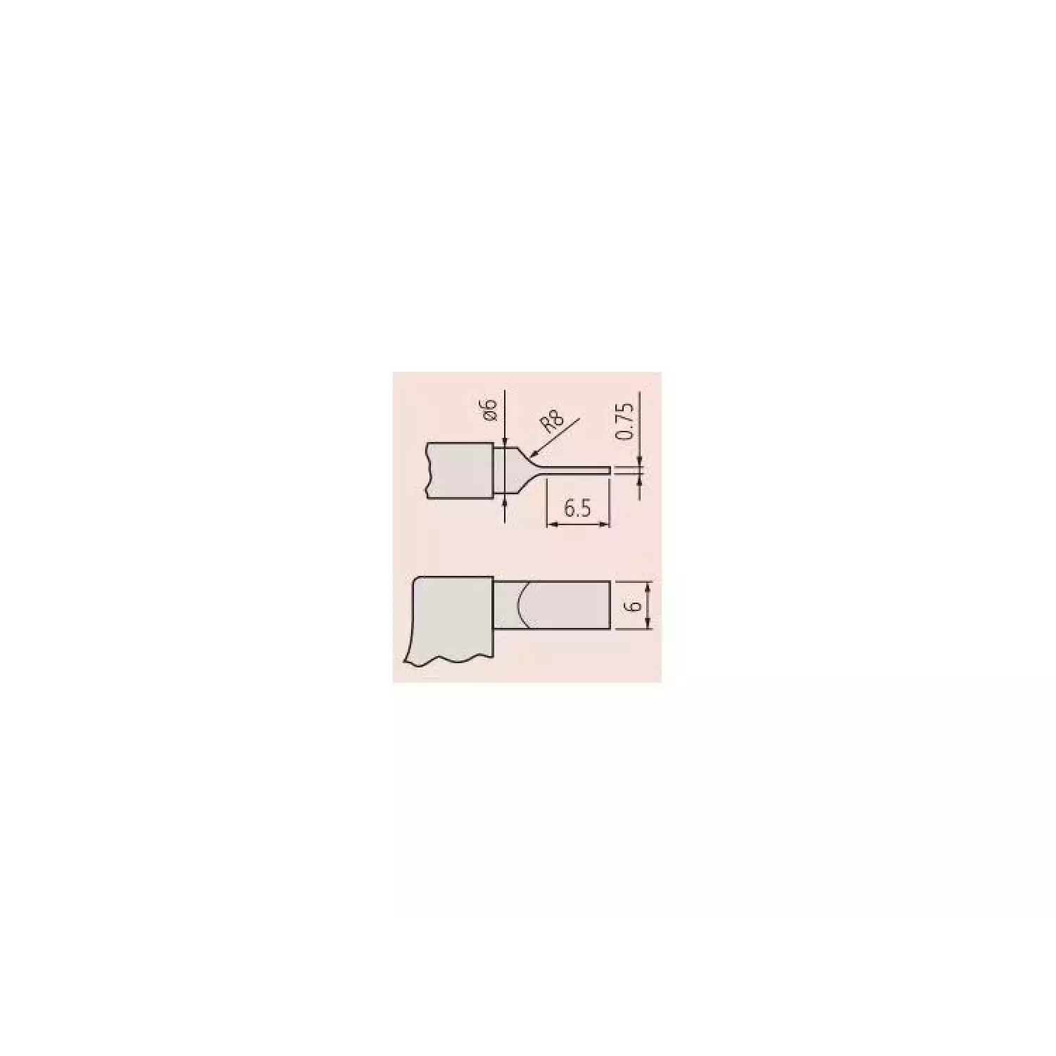 Микрометр ABSOLUTE Digimatic QuickMike 422-411 с ножевидными измерительными поверхностями - 2